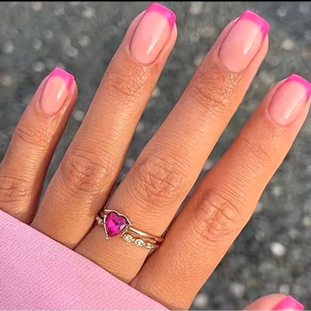 Pink Whisper French Press-On Nails | 24pc